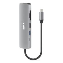 Port Designs 900162 USB Typ-C Hubs und Konzentratoren Silber