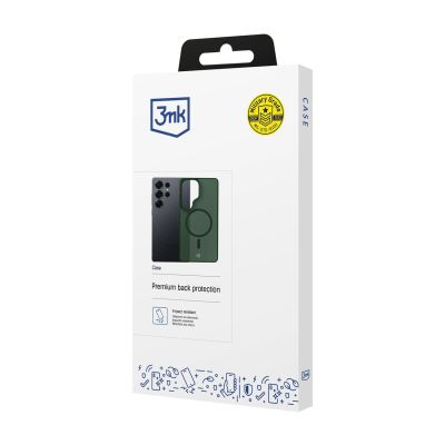 15. 3mk Smoke MagCase für Samsung Galaxy S25 Ultra - Grün-Transparent
