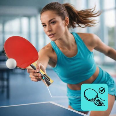 18. Meteor Mistral 15017 Tischtennisschläger