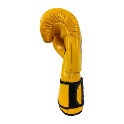 6. RBT-MEX Lederboxhandschuhe, 12 oz, Gelb