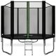 7. VIRTUFIT TRAMPOLIN MIT SICHERHEITSNETZ – SCHWARZ – 305 CM