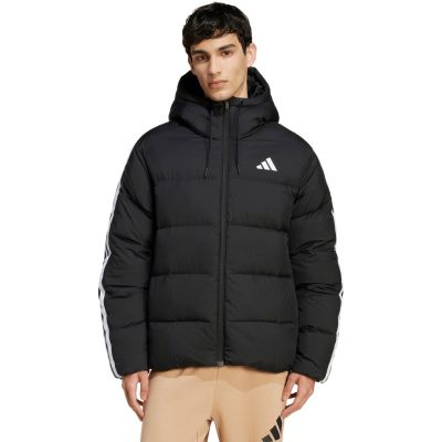 2. adidas Essentials Climawarm 3-Streifen Puffer Daunenjacke mit Kapuze M JM4165