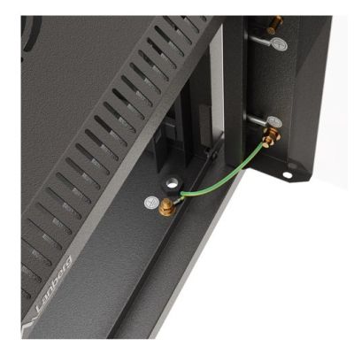 10. Lanberg WF11-3304-10B 4HE Rack-Wandschrank Schwarz