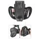 4. Rockbros C40 Fahrradtasche unter dem Sattel – schwarz
