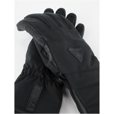 VIKING Norvika Pro Ski Lady Damen-Skihandschuhe schwarz mit Leder 5