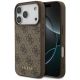 Guess 4G Classic Hülle für iPhone 17 Pro / 18 Pro - Braun