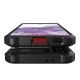 5. Hybrid Armor robuste TPU/PC Panzer Handyhülle Hard Case für Samsung Galaxy S22+ (S22 Plus) schwarz