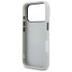 7. Karl Lagerfeld IML Glitter KL Diamond Logo Hülle für iPhone 17 Pro - Silber