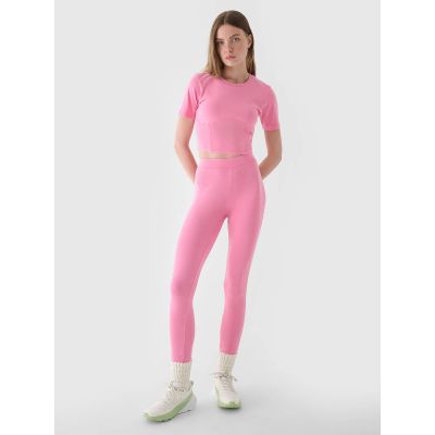 2. Damen Crop Top Slim Uni 4F 4FRAW24TTSHF2581-54S