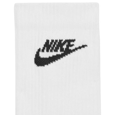 7. Nike Everyday Elevated Socken, 3 Paar, Weiß, IH8522 901