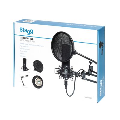 9. STAGG SUM45 Set - USB-Kondensatormikrofon