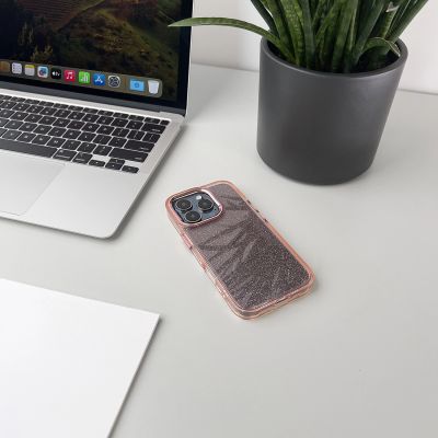 10. Glitter Case für iPhone 16 Pro Max – Rosa mit Glitzer