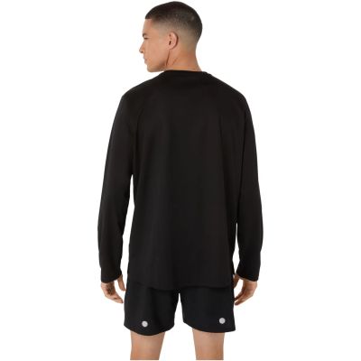 3. ASICS Fujitrail Logo LS Top 2011D391-001 Schwarz L