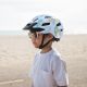4. Wozinsky Kinder-Mountainbikehelm mit abnehmbarem Visier, Größe XS – Hellblau