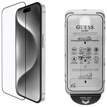 Guess Displayschutz 2.5D Outline Tempered Glass für iPhone 16 Pro