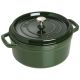2. Staub Bräter rund 24 cm grün 40509-356-0 405093560 (40509-356-0)