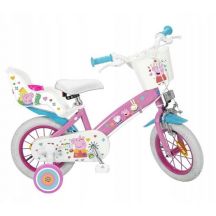 TOIMSA 12" Peppa Pig Kinderfahrrad, rosa