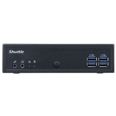 6. Shuttle DL30N Barebone-Computer-PC, Größe 1,35L, Schwarz, N100
