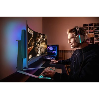 87. Philips Evnia 8000 49M2C8900L/00 Computermonitor 124,2 cm (48,9 Zoll) 5120 x 1440 Pixel Dual QHD QD-OLED Weiß