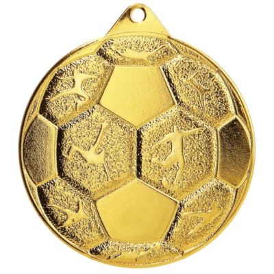5. STEEL MEDAILLE FUSSBALL FI 50 MMC8850/G - GOLD