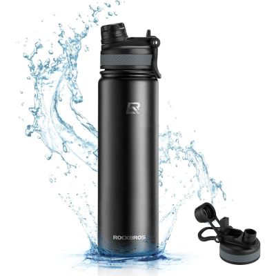 Rockbros Thermosflasche 35210029003 schwarz 1000 ml