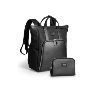 16. Port Designs Muse Eco Rucksack City Rucksack Schwarz
