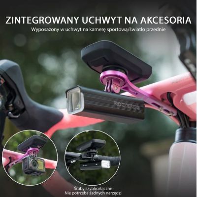 2. ROCKBROS FK-307 Fahrradcomputerhalter rosa
