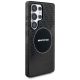 4. AMG Transparent Rhombs MagSafe Case für Samsung Galaxy S25 Ultra - Schwarz