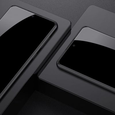 17. Nillkin CP+PRO ultradünnes Vollbild-Hartglas mit 0,2 mm Rahmen 9H Samsung Galaxy A73 schwarz