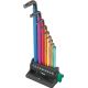 11. Satz 950/9 HEX-PLUS MULTICOLOUR 3 Inbusschlüssel 9CZR