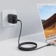 4. Acefast C1-09 USB-C / USB-C USB4 PD3.1 Kabel 5A 1m - grau-schwarz