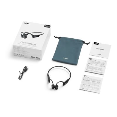 10. Shokz OpenRun Mini USB-C Kabellose Knochenleitungskopfhörer Schwarz