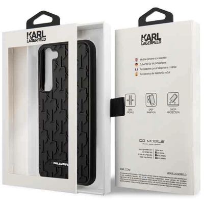5. Karl Lagerfeld KLHCS23SRUPKLPK S23 S911 Hartschalenkoffer schwarz/schwarz 3D-Monogramm