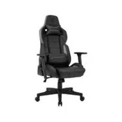 SENSE7 Sentinel Gaming-Stuhl, gepolsterter Sitz, Schwarz/Grau