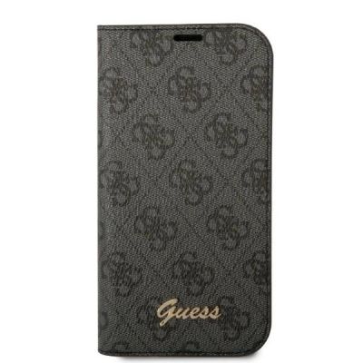 3. Guess GUBKP14LHG4SHK iPhone 14 Pro 6.1 "schwarz / schwarzes Buch 4G Vintage Gold Logo
