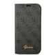 3. Guess GUBKP14LHG4SHK iPhone 14 Pro 6.1 "schwarz / schwarzes Buch 4G Vintage Gold Logo