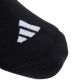 4. adidas Logo 3 Paar Socken Schwarz JI6315