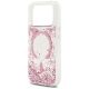 6. Guess MagSafe Hülle mit Harzboden und Glitzer für iPhone 17 Pro – Pink