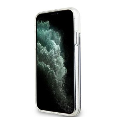 6. DKNY Liquid Glitter Big Logo Hülle für iPhone 11 / Xr - Schwarz