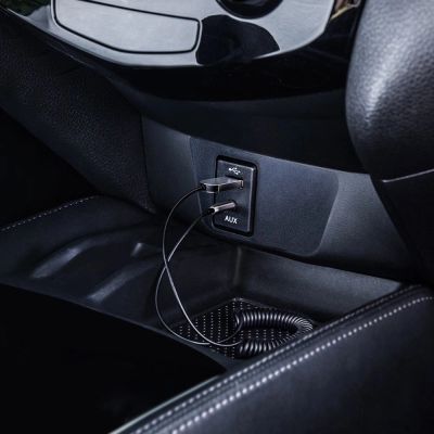 9. Baseus BA01 Bluetooth 5.0 Audioempfängerkabel AUX-Klinke Audioadapter schwarz (CABA01-01)