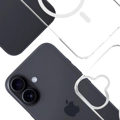 7. 3mk Armor MagCase für iPhone 16 Plus – Transparent
