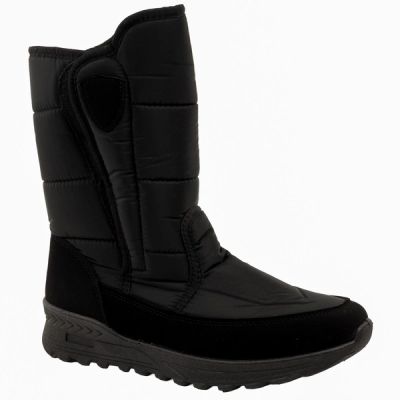 Progress Herren-Winterstiefel, Schneestiefel, gefütterte modische Klettstiefel