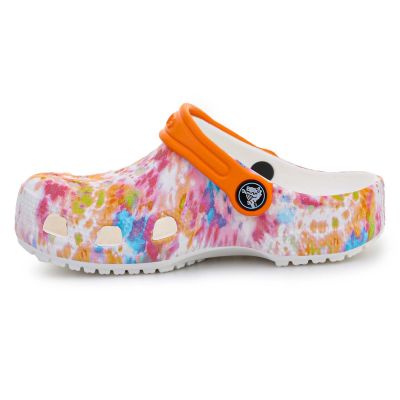 5. Crocs Classic Tie Dye Graphic Kids Clog W 206995-83B Flip-Flops