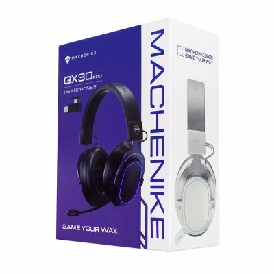 6. Machenike GX30 Pro Kabelloser Over-Ear-Gaming-Kopfhörer – Schwarz