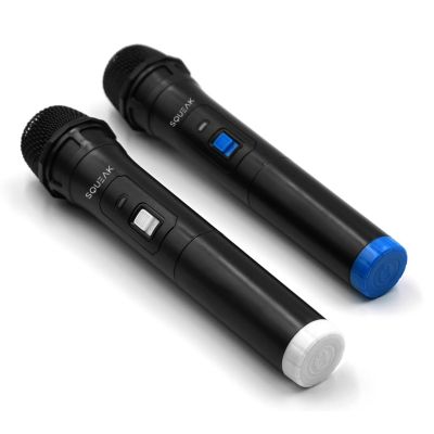 6. SQUEAK KARAOKE VOCALDUO MIKROFONSET 2,4G SQ1007