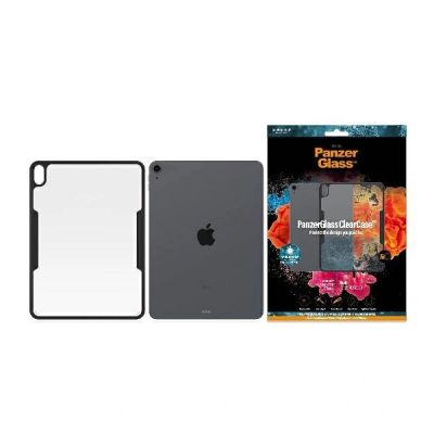 PanzerGlass ClearCase für iPad 10,9" antibakteriell - transparent schwarz