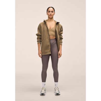 2. CASALL Oversized Zip Hoodie für Damen, Braun