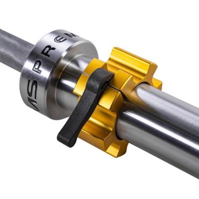 4. Olympiastange 20 kg / 2200 mm mit Klemmbacken HMS GO1100