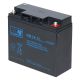 2. MPL MW POWER MW 18-12 Blei-Säure-AGM-Wartungsfreie Batterie 12V 18Ah Schwarz