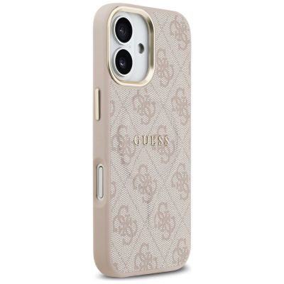 12. Guess 4G PU Classic Logo MagSafe Hülle für iPhone 17 - Pink